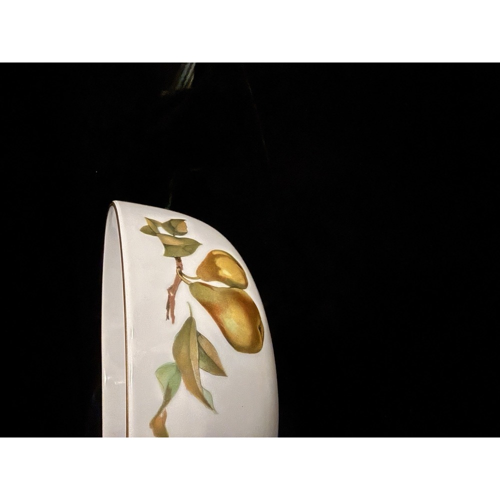 Royal Worcester Evesham Gold Vegetable Serving Bowl Fruit Provincial Country 8" - Picture 9 of 10